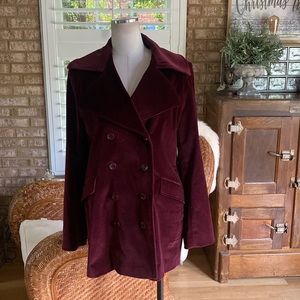 PASHA & JO New York DESIGNER LUXURY VELVET BLAZER 14 EXCELLENT